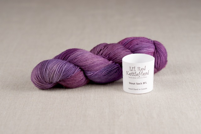 Stout Sock BFL - Grape Jolly