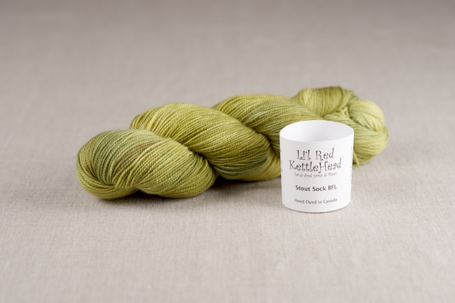 Stout Sock BFL - Limelight