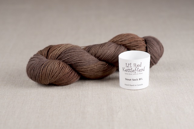 Stout Sock BFL - Leather