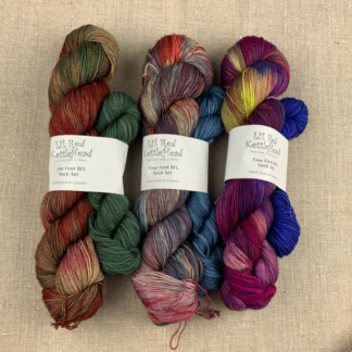 Fine Foot BFL Sock Set